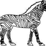 vector descargable para reproducir una zebra. Utiliza tu máquina de corte CNC para la realización de este proyecto.