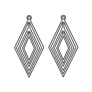 Aretes de rombos