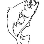 vector descargable para reproducir la imagen  de un pescado. Utiliza tu máquina de corte CNC para la realización de este proyecto.