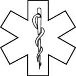 Escudo de medicina - Vector SVG DXF para CNC Router y Laser CO2 - Descargable gratis | Stanser