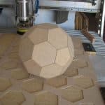 Balón de Fútbol - Vector descarganle para corte CNC y grabado laser gratis | Stanser