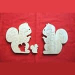 Te compartimos un vector descargable para reproducir ardillas. Utiliza tu máquina de corte CNC para la realización de este proyecto.