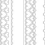 Borde de corazones - Vector descarganle para corte CNC y grabado laser gratis | Stanser
