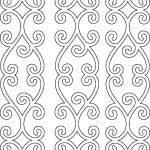 Borde ornamental - Vector SVG DXF para CNC Router y Laser CO2 - Descargable gratis | Stanser
