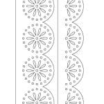 Borde de encaje - Vector SVG DXF para CNC Router y Laser CO2 - Descargable gratis | Stanser