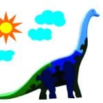 Te compartimos un vector descargable para reproducir un rompecabezas de dinosaurios. Utiliza tu máquina de corte CNC para la realización de este proyecto.