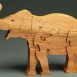 Te compartimos un vector descargable para reproducir un rompecabezas de elefante. Utiliza tu máquina de corte CNC para la realización de este proyecto.