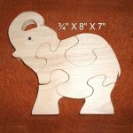 Te compartimos un vector descargable para reproducir un rompecabezas de elefante. Utiliza tu máquina de corte CNC para la realización de este proyecto.