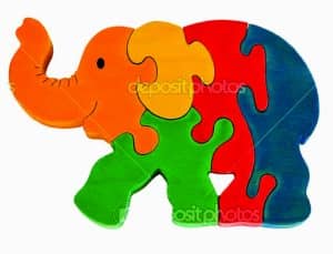 ROMPECABEZAS DE ELEFANTE 5