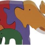 Te compartimos un vector descargable para reproducir un rompecabezas de elefante. Utiliza tu máquina de corte CNC para la realización de este proyecto.