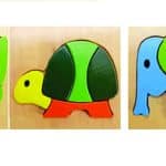 Te compartimos un vector descargable para reproducir un rompecabezas de animalitos. Utiliza tu máquina de corte CNC para la realización de este proyecto.