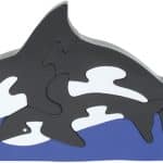 Te compartimos un vector descargable para reproducir un rompecabezas de orca. Utiliza tu máquina de corte CNC para la realización de este proyecto.