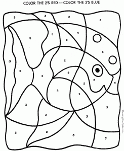 PLANTILLA PARA COLOREAR DE PECECITO