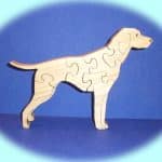 Te compartimos un vector descargable para reproducir un rompecabezas de perro. Utiliza tu máquina de corte CNC para la realización de este proyecto.
