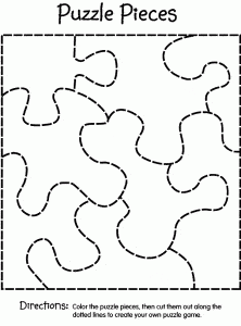 ROMPECABEZAS PARA COLOREAR