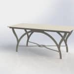 Mesa de centro "Arcos" - Vector descarganle para corte CNC y grabado laser gratis | Stanser