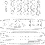 Globo Zeppelin - Vector descarganle para corte CNC y grabado laser gratis | Stanser
