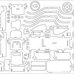 Auto Antiguo - Vector descarganle para corte CNC y grabado laser gratis | Stanser