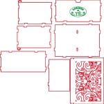 Caja de Té grande - Vector descarganle para corte CNC y grabado laser gratis | Stanser