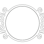 Te compartimos un vector descargable para reproducir un marco para espejo. Utiliza tu máquina de corte CNC para la realización de este proyecto.