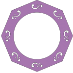Te compartimos un vector descargable para reproducir un marco para espejo. Utiliza tu máquina de corte CNC para la realización de este proyecto.