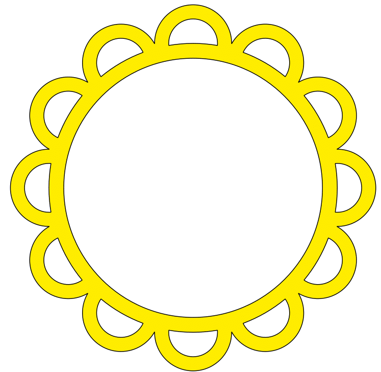 Te compartimos un vector descargable para reproducir un marco para espejo. Utiliza tu máquina de corte CNC para la realización de este proyecto.