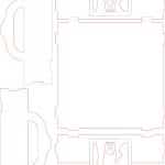 Bandeja Navideña de 15x15cm - Vector descarganle para corte CNC y grabado laser gratis | Stanser