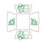 Bandeja "Pascua" - Vector SVG DXF para CNC Router y Laser CO2 - Descargable gratis | Stanser