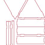 Caja triangular - Vector SVG DXF para CNC Router y Laser CO2 - Descargable gratis | Stanser