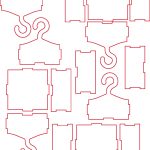Cajas pequeñas con ganchos - Vector SVG DXF para CNC Router y Laser CO2 - Descargable gratis | Stanser