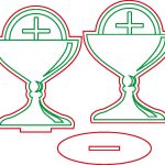 Decoración "Cáliz" - Vector SVG DXF para CNC Router y Laser CO2 - Descargable gratis | Stanser