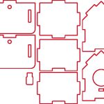 Casa de pájaros pequeña - Vector descarganle para corte CNC y grabado laser gratis | Stanser