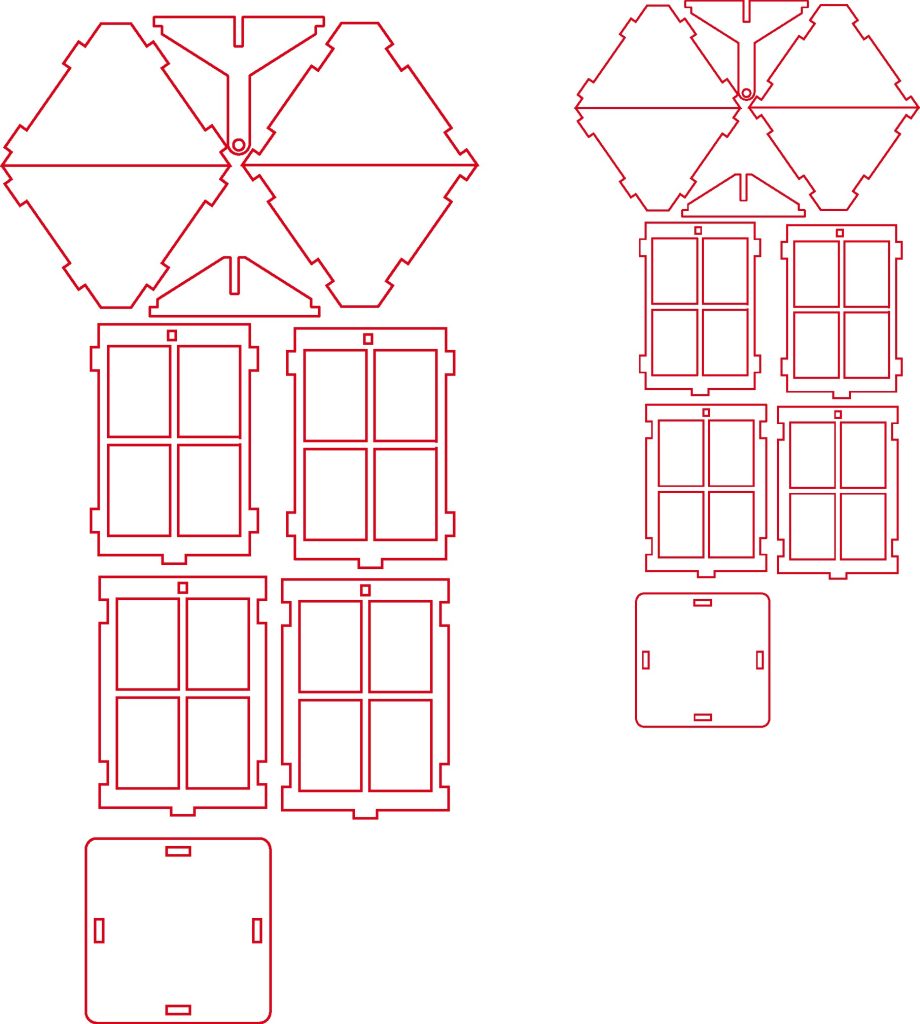 Farol chico — vector para corte CNC