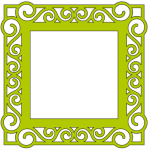 Te compartimos un vector descargable para reproducir un marco cuadrado. Utiliza tu máquina de corte CNC para la realización de este proyecto.
