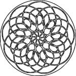 Mandala 92 - Vector descarganle para corte CNC y grabado laser gratis | Stanser