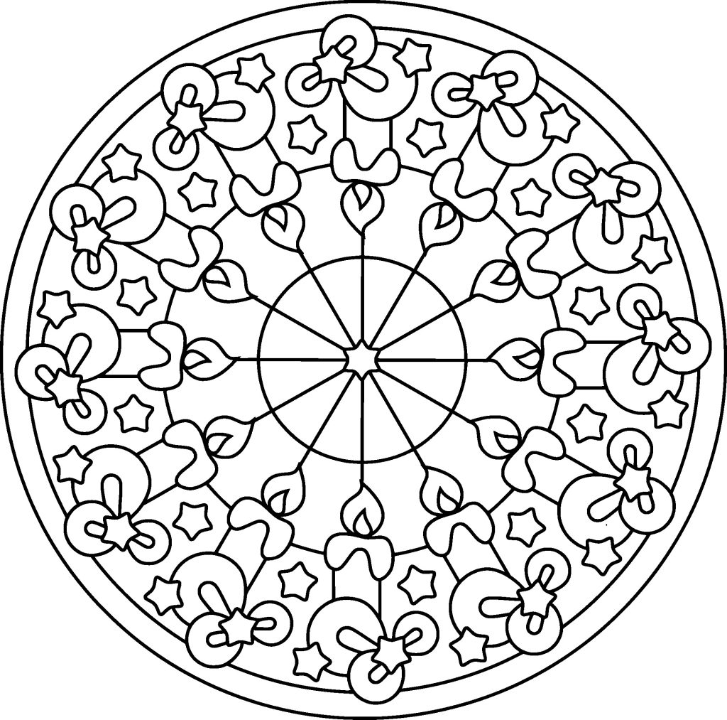 Mandala 94 — vector para corte CNC