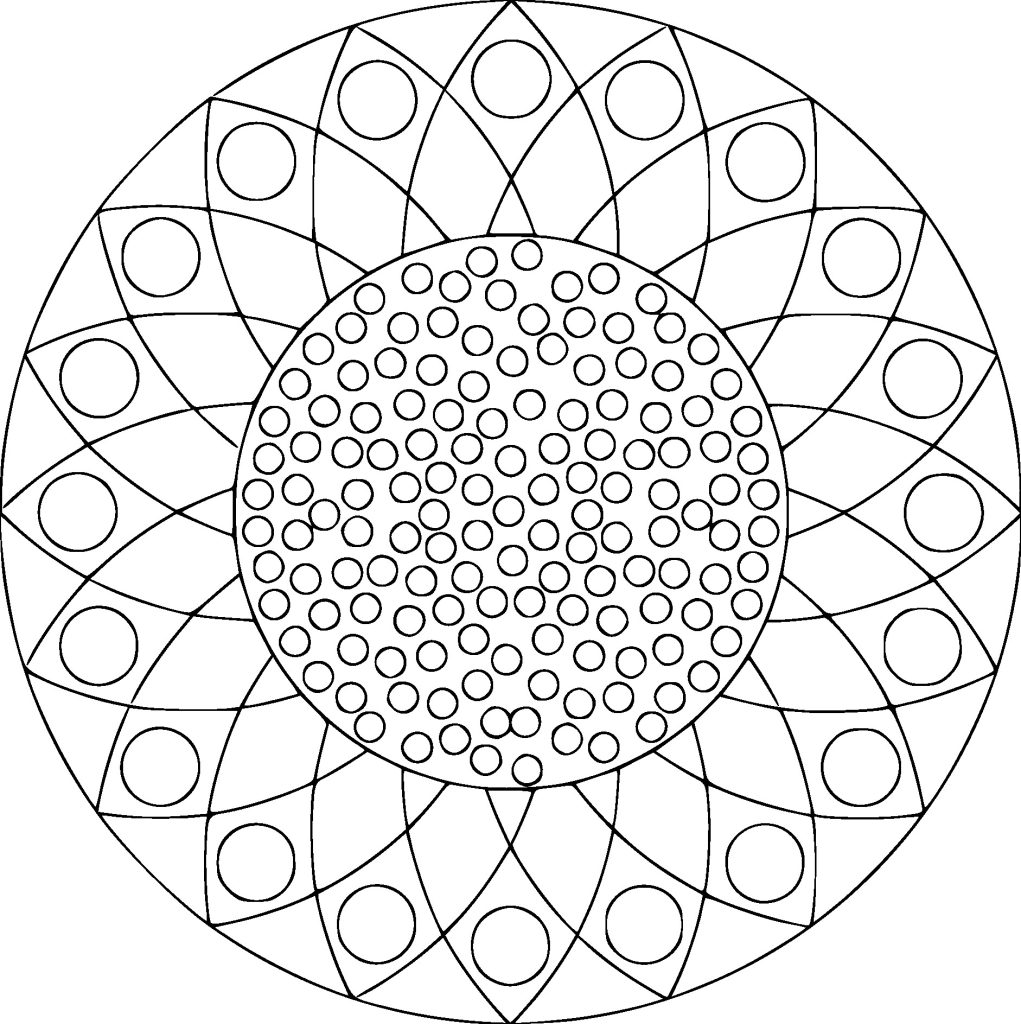 Mandala 87 — vector para corte CNC