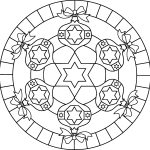 Mandala "Esferas navideñas" - Vector descarganle para corte CNC y grabado laser gratis | Stanser