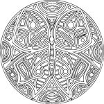 Mandala "Mariposa" - Vector descarganle para corte CNC y grabado laser gratis | Stanser
