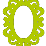 Te compartimos un vector descargable para reproducir un marco ovalado. Utiliza tu máquina de corte CNC para la realización de este proyecto.