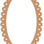 Te compartimos un vector descargable para reproducir un marco ovalado. Utiliza tu máquina de corte CNC para la realización de este proyecto.