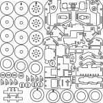 Pala mecánica armable - Vector descarganle para corte CNC y grabado laser gratis | Stanser