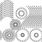 Pantalla curva para vela - Vector SVG DXF para Laser CO2 - Descargable gratis | Stanser