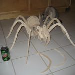 vector descargable para reproducir un rompecabezas 3D en forma de araña. Utiliza tu máquina de corte CNC para la realización de este proyecto.