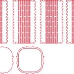 Lapicero de esquinas redondeadas - Vector descarganle para corte CNC y grabado laser gratis | Stanser