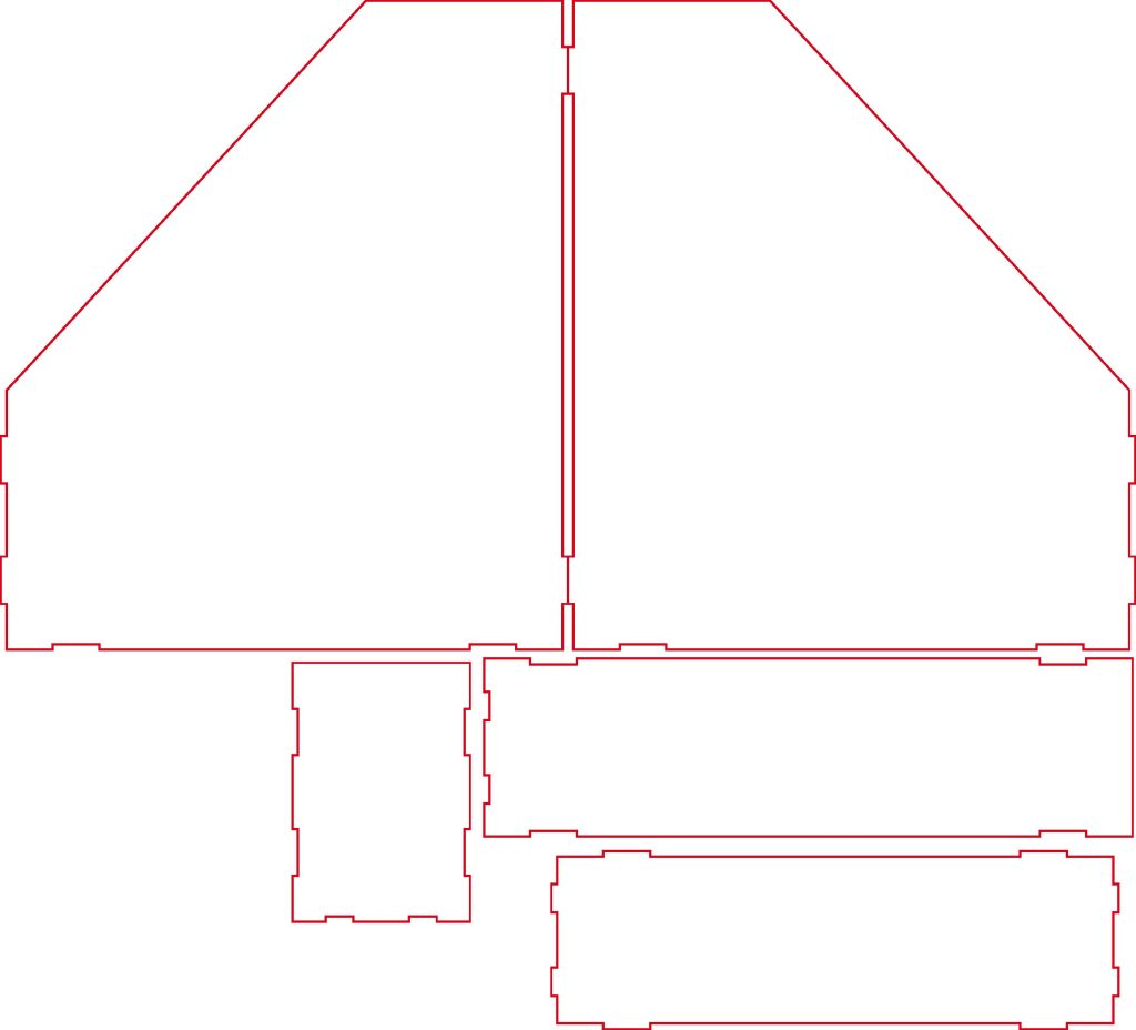 Revistero básico — vector para corte CNC