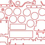 Semi-remolque 3D - Vector descarganle para corte CNC y grabado laser gratis | Stanser