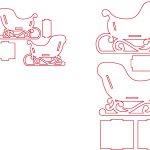 2 Trineos - Vector descarganle para corte CNC y grabado laser gratis | Stanser