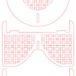 Base para maceta #10 - Vector SVG DXF para CNC Router y Laser CO2 - Descargable gratis | Stanser