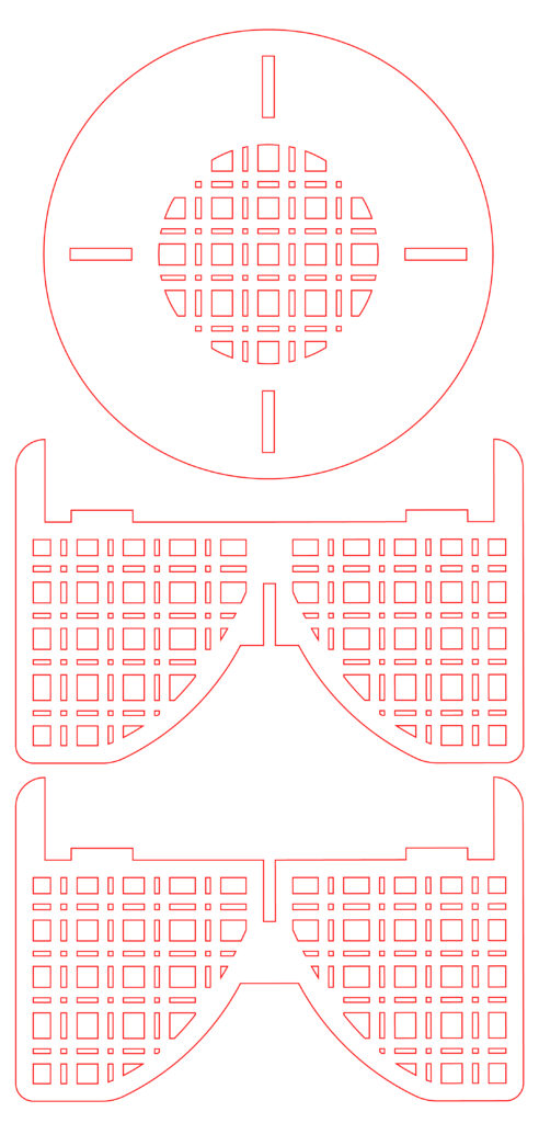 Base para maceta #10 — vector para corte CNC